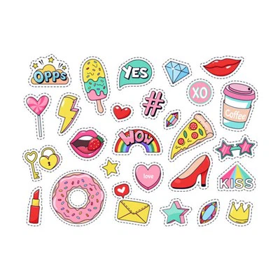 Naljepnica sa slatkim crtićem Vinilna naljepnica