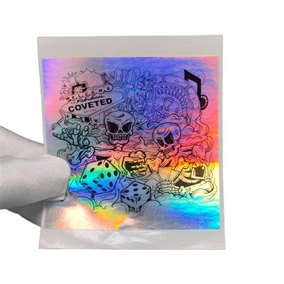 Destructible Vinyl Custom Tiskanje naljepnica ljuske jajeta